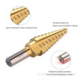 3 -stcs HSS titanium gecoate step boor bit